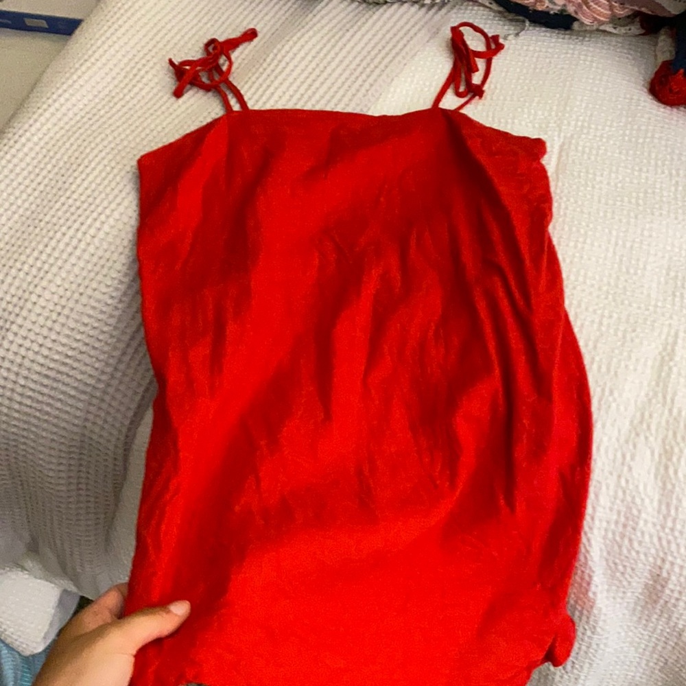 Urban outfitters red shift dress